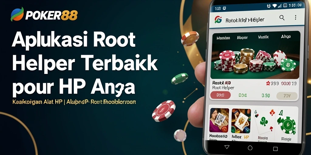 Antarmuka POKER88 yang sederhana dan fungsional sebagai Root Helper.