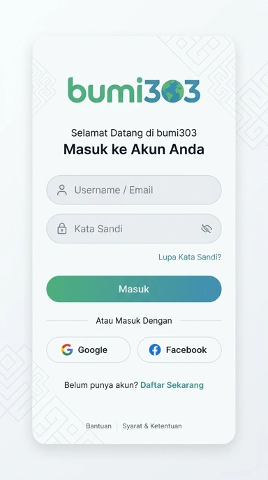 Panduan Login Akun Bumi303 untuk Pengguna Android